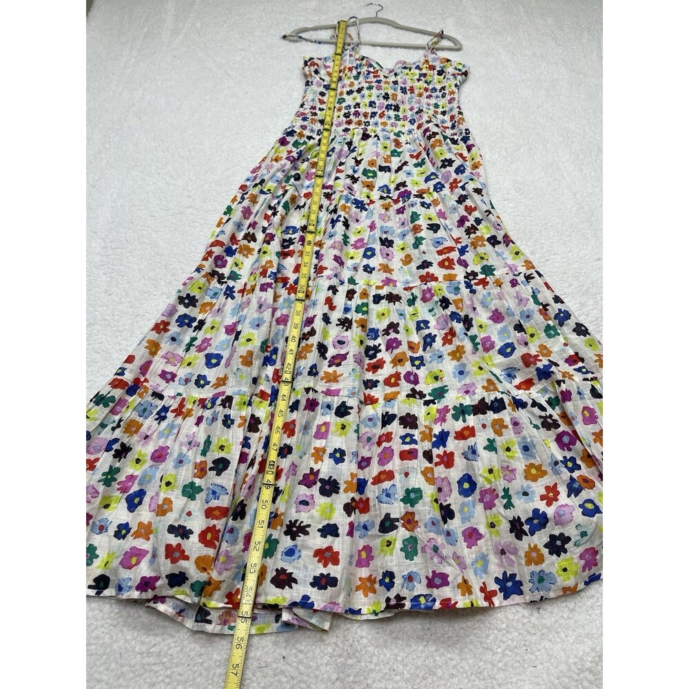 Celandine Maxi Dress Josephine Drop Waist Peggi Kroll Vacation Boho Medium NWT - Picture 4 of 11